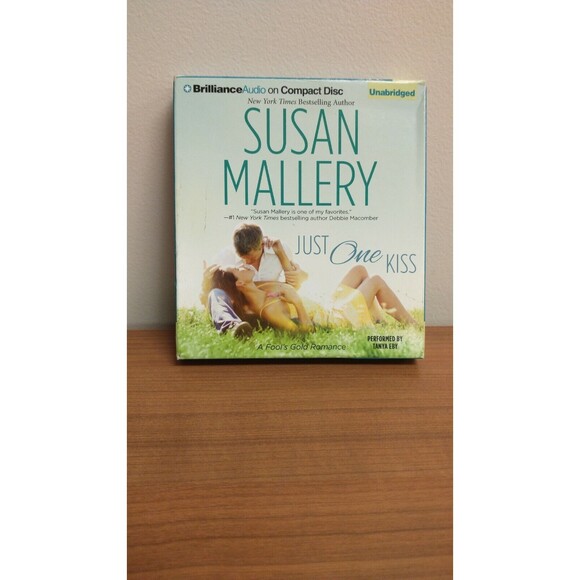 Fool's Gold Ser.: Just One Kiss by Susan Mallery (2014, Compact Disc, Unabridge… - Picture 1 of 6